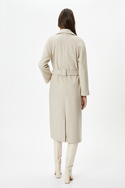 Koton Kadın Vizon Kaban