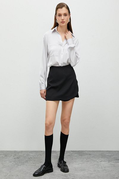 Koton Women's Clothing Shirt 4wak60223uw Gray