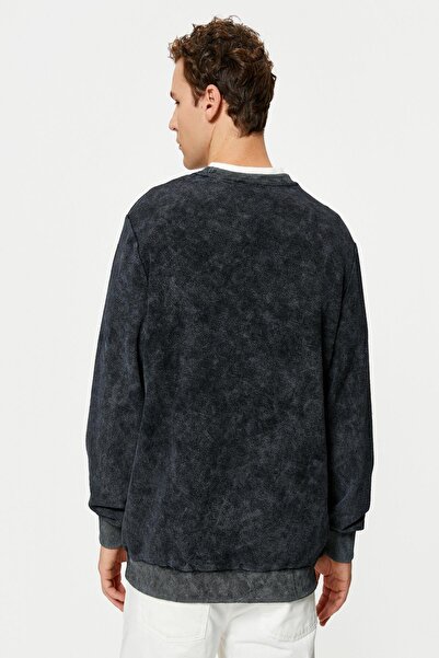 Koton Men's Black Sweatshirt