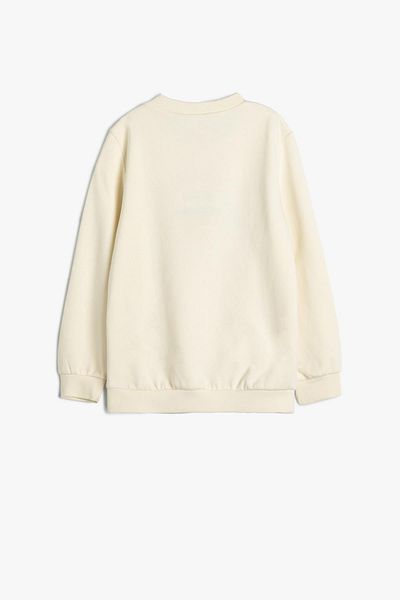 Koton Baby Boy Ecru Sweatshirt