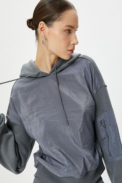 Koton Women's Anthracite Sweatshirt