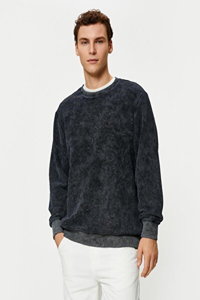 Koton Men's Black Sweatshirt