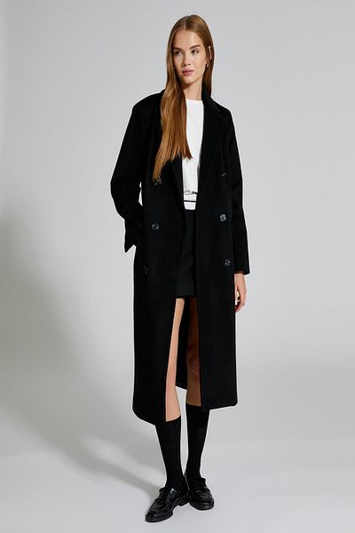 Koton Women's Black Coat
