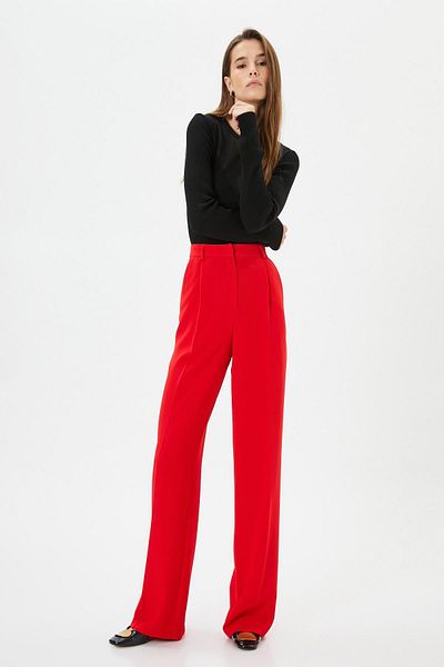 Koton Women's Red Jeans
