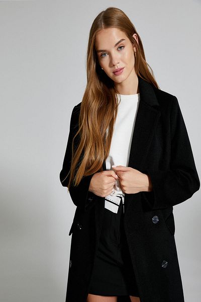 Koton Women's Black Coat