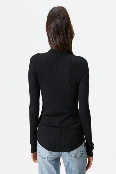 Koton Schwarzer Damenpullover