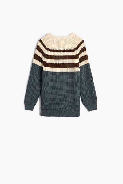 Koton Pulover Baby Boy Island Tea