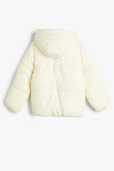 Koton Girl's Ecru Jacket