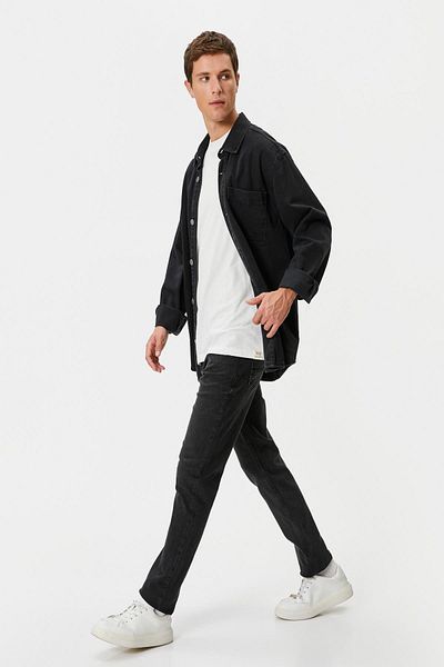 Koton Men's Black Jeans