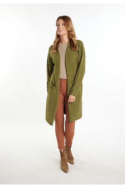 USHA FESTIVAL Long Cardigan flesh