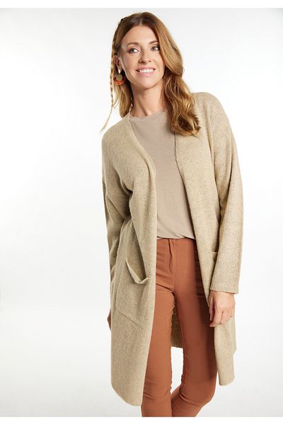 USHA FESTIVAL Long Cardigan flesh