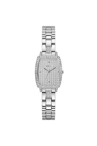 Guess Gugw0611l1 Çelik Dikdörtgen Taşlı Kadın Kol Saati