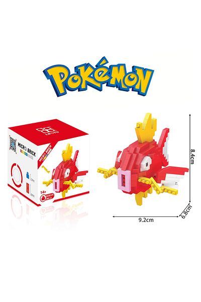 ThreeMB Toys بوكيمون 2جزء كتلة لغز Magikarp
