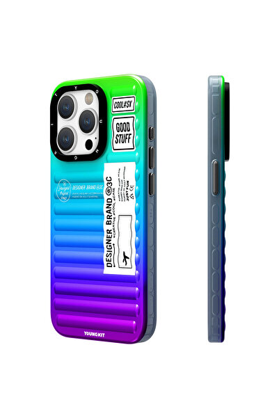 Apple iPhone 15 Pro Max Kılıf YoungKit The Secret Color Serisi Kapak