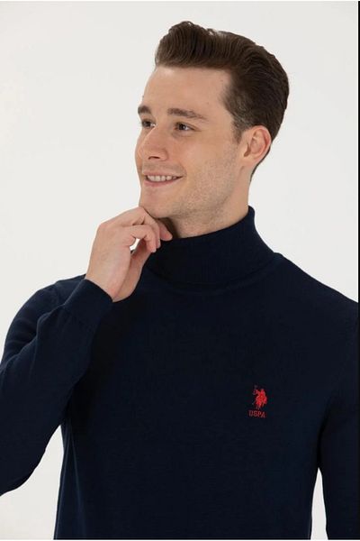 U.S. Polo Assn. BAZA. Polo Assn. Pulover de bază bleumarin pentru bărbați G081SZ0TK.000.1629599.VR033 TEKSPOR