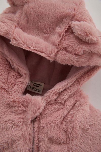 DeFacto Baby-Overall aus Kunstpelz für Neugeborene