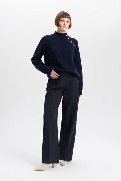 DeFacto Relax Fit Half Turtleneck Sweater A8569ax23wn