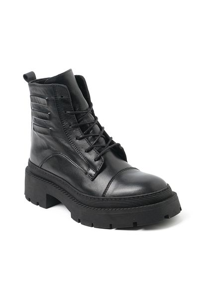 John May Γυναικείες Μπότες Rd-4874 John May Leather; Μαύρο