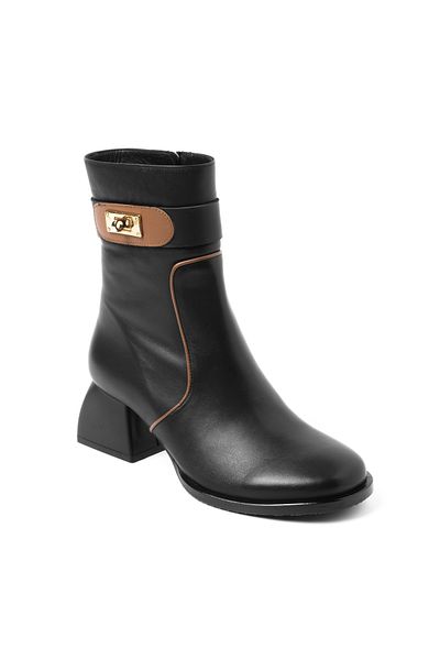 John May Women's Boots Tu-5534 101-1104 John May Black