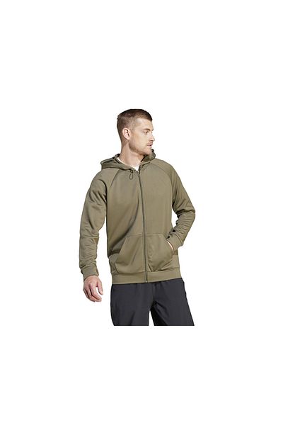 adidas M Gg Bl Fz Hd Men's Training Jacket IM1768 Khaki