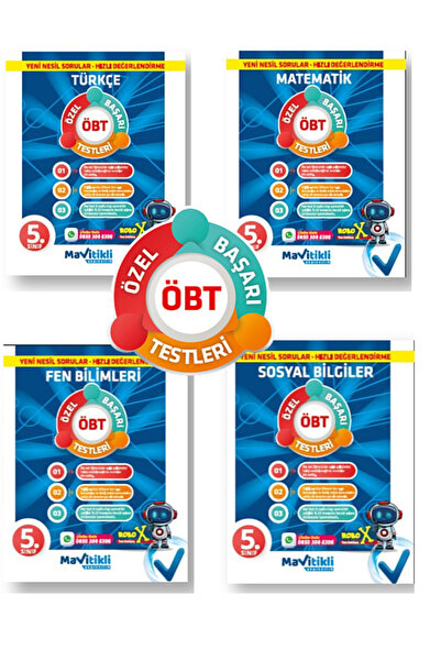 Mavitikli Yayıncılık 5.SINIF TAKIM ÖZEL BAŞARI TESTLERİ