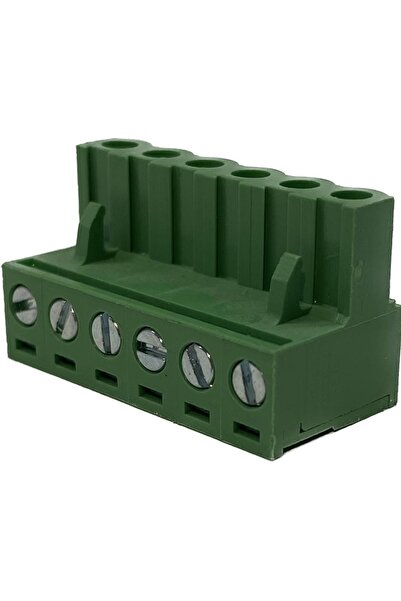 Dişi Soketli Klemens Yeşil 5,08 mm 6 Pim