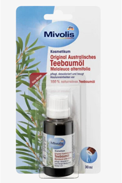 mivolis Dm Teebaumöl Çay Ağacı Yağı Alman Kalitesi Saf Çay Ağacı Yağı