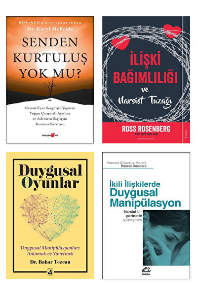 Küsurat Yayınları Duygusal Oyunlar İlişki Bağımlılığı ve Narsist Tuzağı İkili...