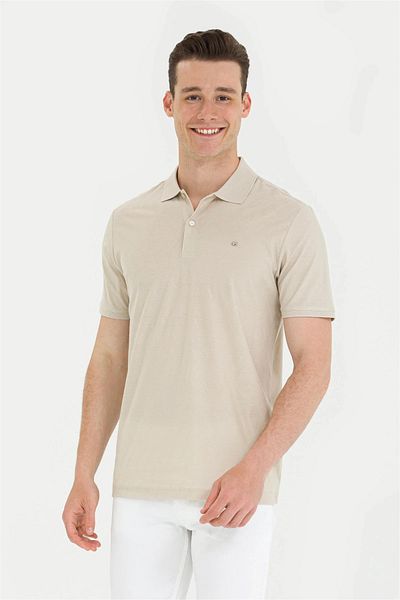 U.S. Polo Assn. Ανδρικό μπλουζάκι με λαιμόκοψη Navy Blue Polo G081SZ011.000. 1573401 .VR033