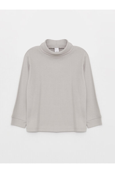 LC Waikiki Základní chlapecké tričko rolák s dlouhým rukávem