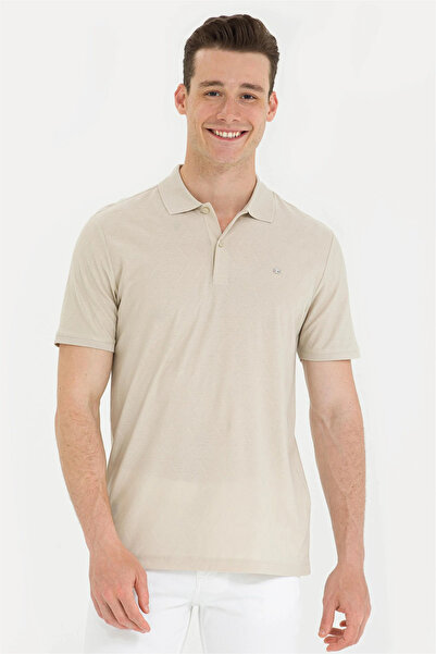 U.S. Polo Assn. Ανδρικό μπλουζάκι με λαιμόκοψη Navy Blue Polo G081SZ011.000. 1573401 .VR033