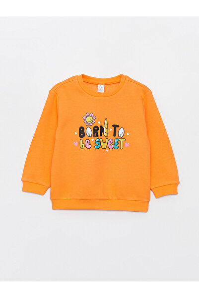 LC Waikiki Φούτερ για κοριτσάκι με μακρυμάνικη λαιμόκοψη πλήρωμα 2 Συσκευασία