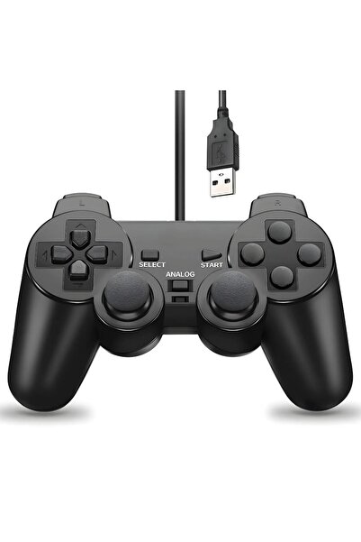 SFL Product Titreşimli Usb Kablolu Analog Joystick Gamepad Oyun Kolu Konsolu ...