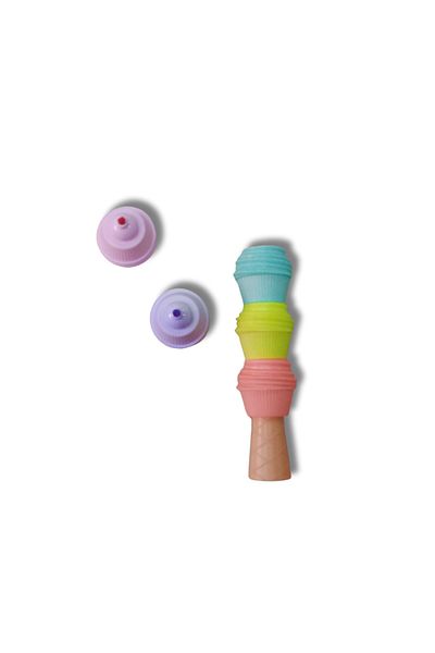 YKM KIRTASİYE Cupcake Patterned Laying Egg Highlighter 5 Colors Cute Highlighter