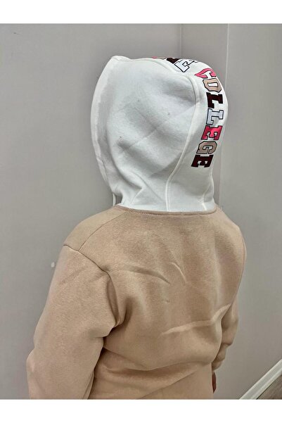 Esterella Φόρμα για κορίτσια/ Σετ κουκούλα με ράστερ 3 κλωστών/ Φούτερ με φερμουάρ