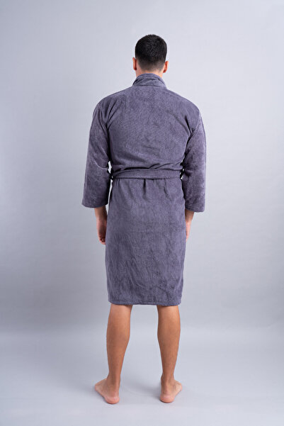 denizlicotton Ανδρικό αντιβακτηριδιακό μπουρνούζι SuperSoft