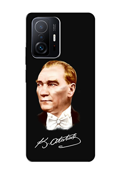 frondcase حافظة هاتف لهاتف Xiaomi Mi 11T أتاتورك باللون الأسود