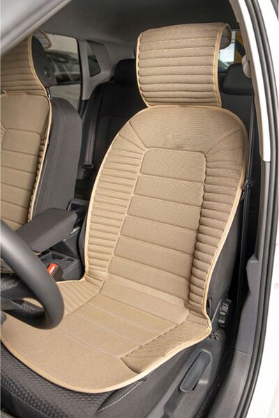 Cartex Isıtmalı Oto Koltuk Minderi 12 Volt Çakmaklıklı Açma Kapama Düğmeli Siyah Gri Bej