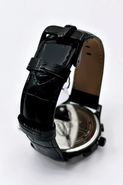 Ferrucci Function FCF.03218FK.03 Multi-Function Leather Cord Men's Wristwatch