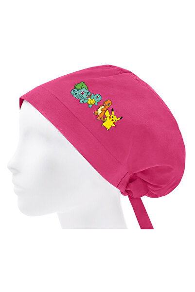 YNK Bonnet cu tematică Pikachu Pokemon Doctor Nurse Cook Chef Bonnet Dentist ...