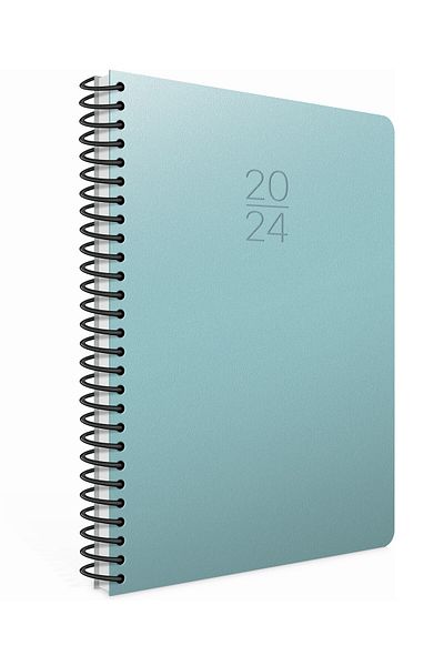Gıpta 2024 406-SEK Eco 17x24 Spiral Daily Agenda (Κυριακή σε ένα φύλλο)
