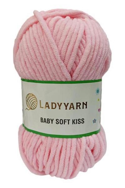 Lady Yarn بيبي سوفت كيس خيط مخملي 1 قطعة 100 جرام