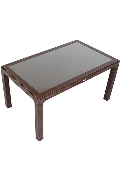 Çapa Masa Sandalye Capissi Bambu Camlı Masa 90*150