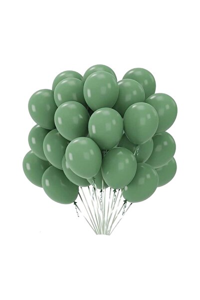 Partimarka بالونات بلون الباستيل الأخضر العفن