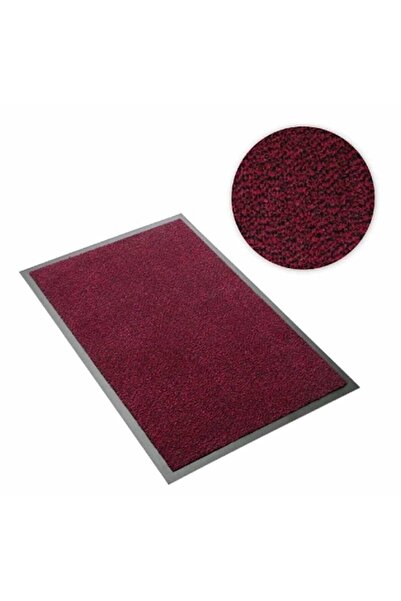 Atasoy Zemin Nem Alıcı Paspas Kırmızı Kapı Önü Nem Ve Toz Alıcı Pvc Şeritli Paspas