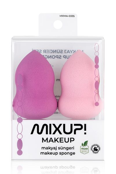 Mixup !Make Up Makeup Sponge 2 Pack
