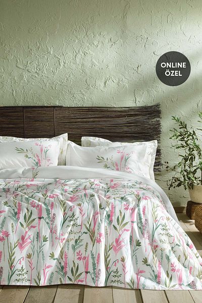 Yataş Pink Hana Double Pique Set