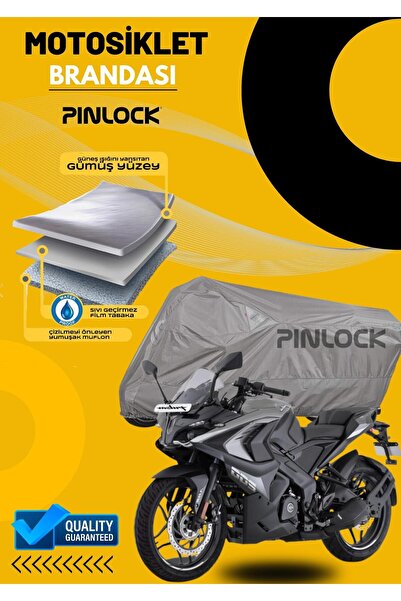 pinlock PULSAR RS 200 Su Geçirmez Dayanıklı Motosiklet Brandası MİFLONLU KALI...