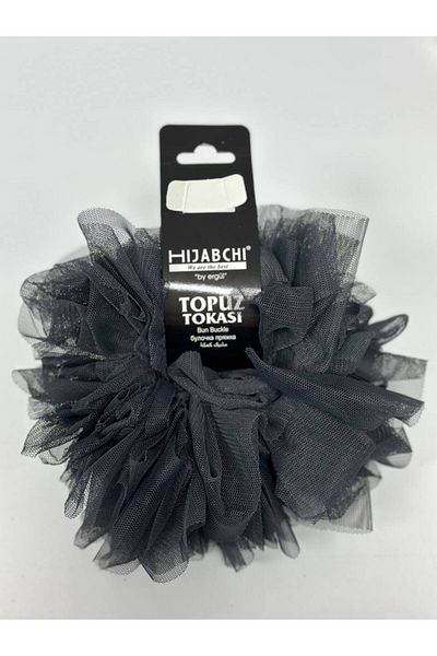 hijabchi Bun Buckle Bun Buckle Turban - Καπνιστό