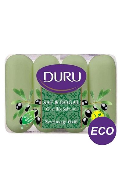 Duru Beauty Soap with Pure & Natural Olive Oil Eco 4x70gr